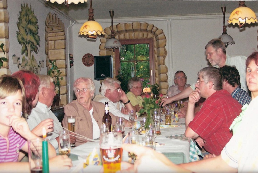 Familienfeier im Gasthof Drei Linden